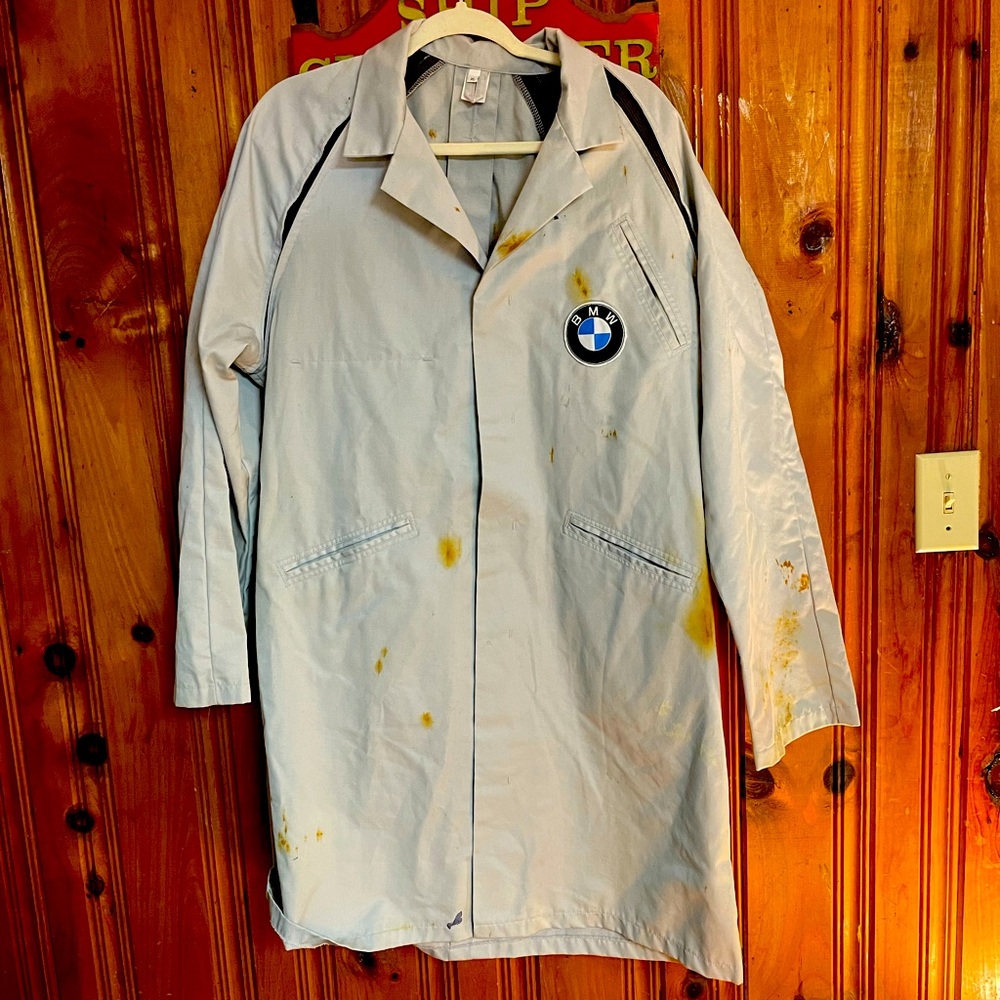Genuine BMW factory employee smock from the 1990s